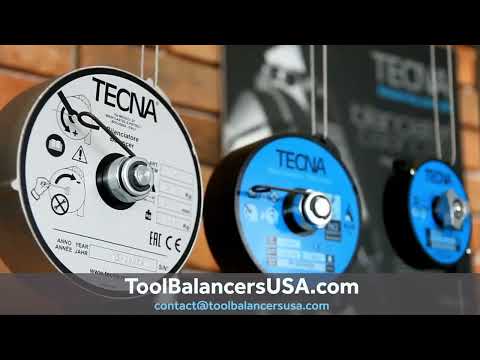 Load and play video in Gallery viewer, Tool Balancer TECNA 9312 (2.2 to 4.4lb, 5.2ft)
