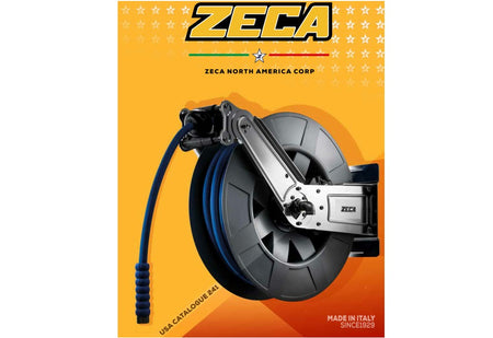 Industrial Spring Reels: Zeca Hose Reels, Cable Reels & Cord Reels for Demanding Work Environments