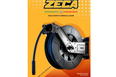 Industrial Spring Reels: Zeca Hose Reels, Cable Reels & Cord Reels for Demanding Work Environments