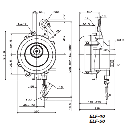 Load image into Gallery viewer, Balancer ENDO ELF-40 (66 to 88 lb, 8.2ft)
