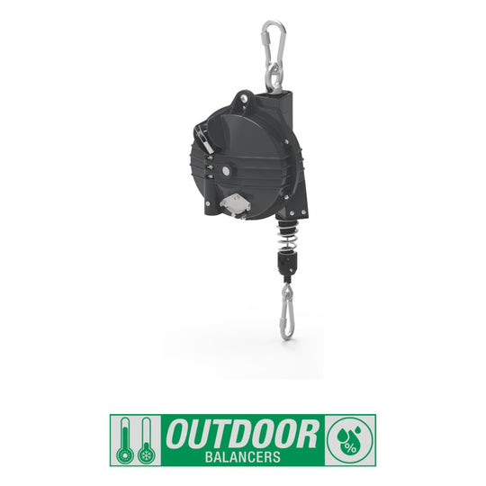 Outdoor Zero-Gravity Tool Balancer TECNA 9401OD (33 to 44 lb, 8.2ft)