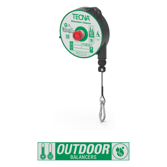 Outdoor Tool Balancer TECNA 9336LOD (1.1 to 4.4 lb, 8.2ft)