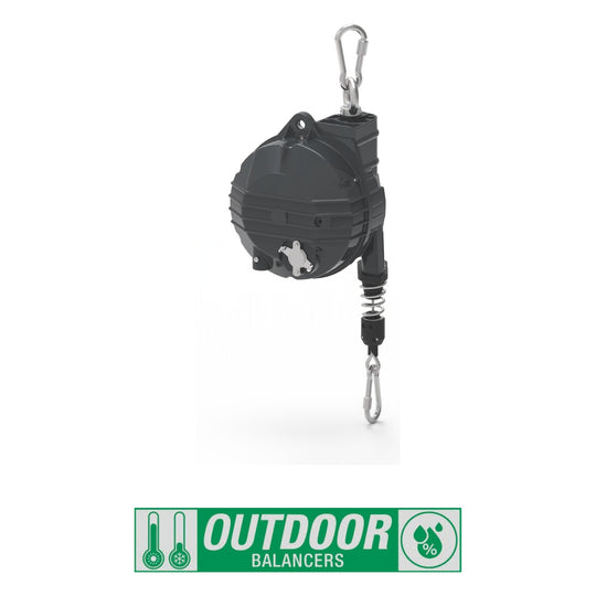 Outdoor Zero-Gravity Tool Balancer TECNA 9502.FOD (44 to 66 lb, 6.9ft)