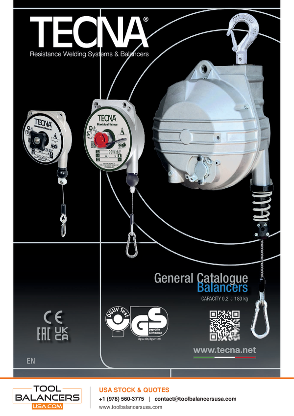 TECNA Balancers General Catalog