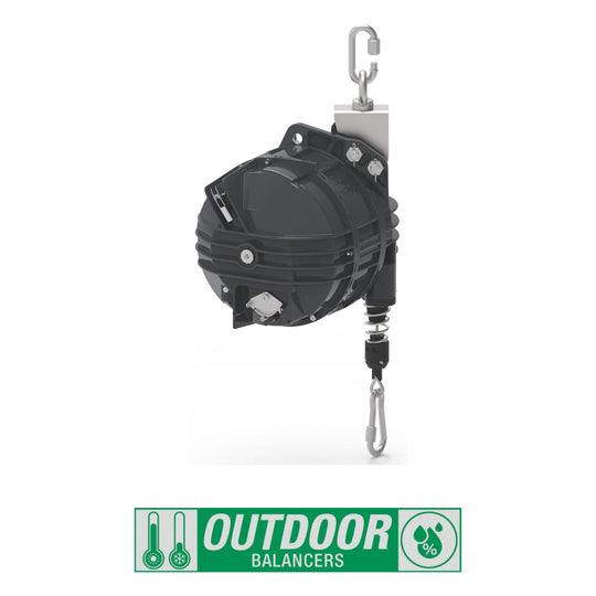 Outdoor Zero-Gravity Tool Balancer TECNA 9422OD (220 to 265 lb, 8.2ft)
