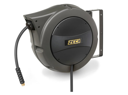 Industrial Air-Water Hose Reel Zeca AM86/13 ZNA, 50 ft, 1/2" ID, 300 PSI, 1/2" MNPT
