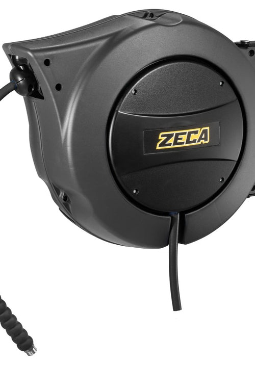 Load image into Gallery viewer, Industrial Air Hose Reel Zeca AM85/10 4AU ZNA, 50 ft, 3/8" ID, 220 PSI, 3/8" MNPT, 4AU
