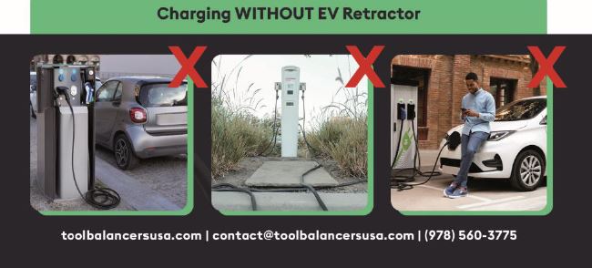EV Cable Retractor Pneumatico EV0 (2.2 to 5.5lb, 10 feet rope) - EV cable retractor